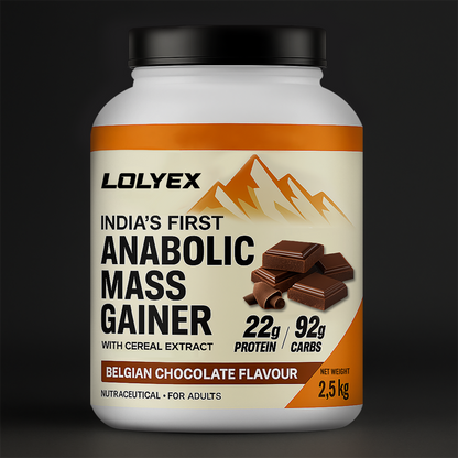 Anabolic Mass Gainer with Ultrasorb Tech (No Maltodextrin) | 2.5kg