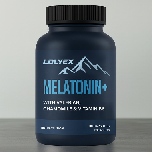 Melatonin+ 5 mg with Valeriana & Chamomile 30N