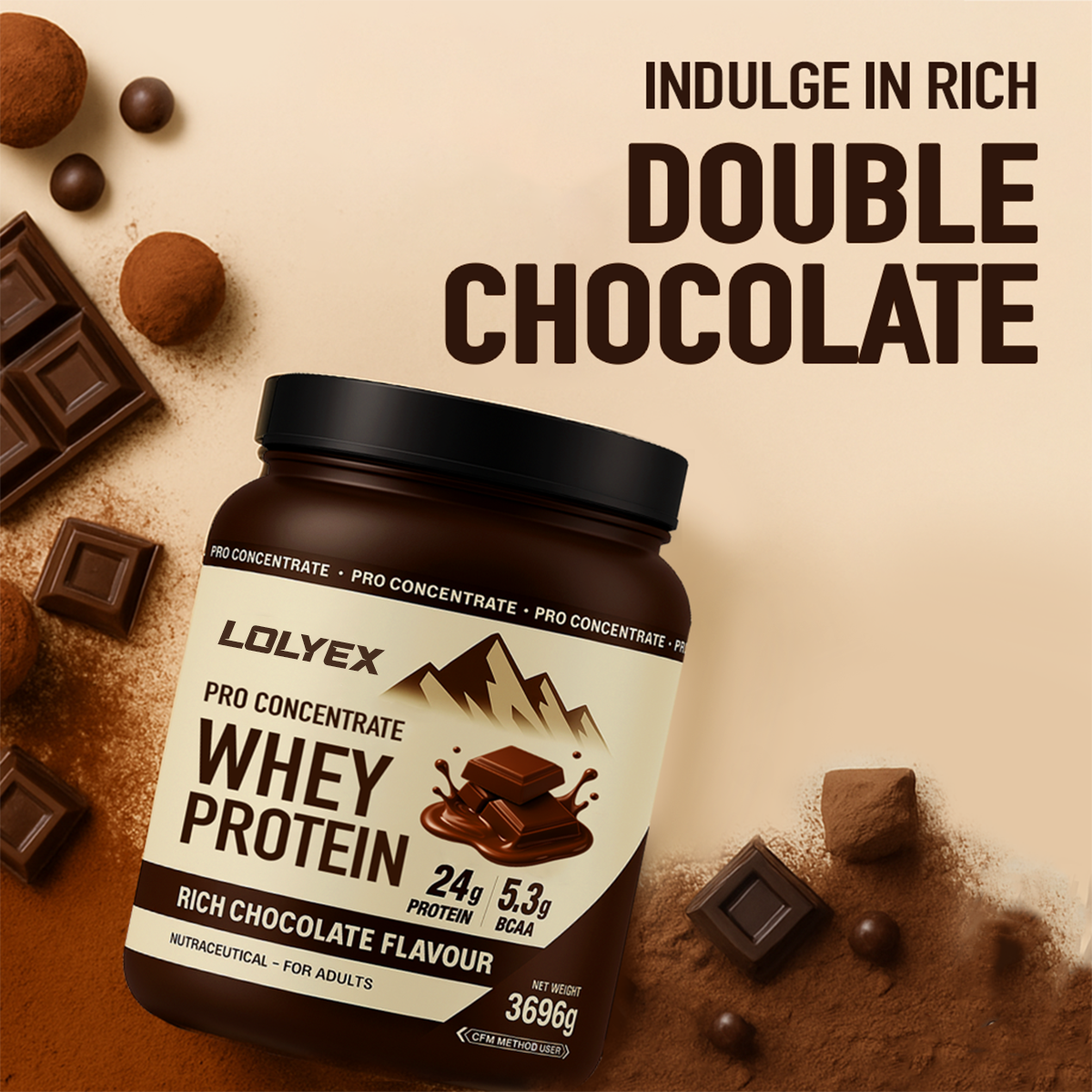 Pro Concentrate Whey Protein Rich Chocolate
