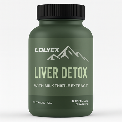 Liver Detox Supplement with Milk Thistle Extract 500mg