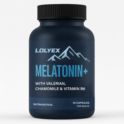 Melatonin+ 5 mg with Valeriana & Chamomile 30N
