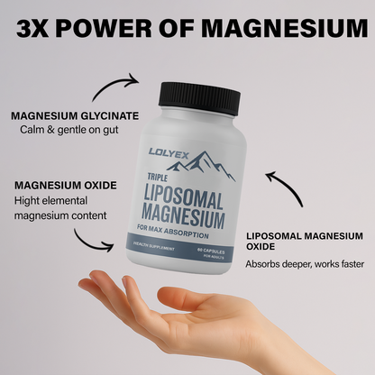 Liposomal Triple Magnesium+ 60N